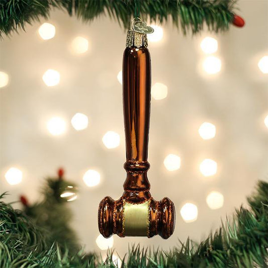 Gavel Ornament - themonogram manor 