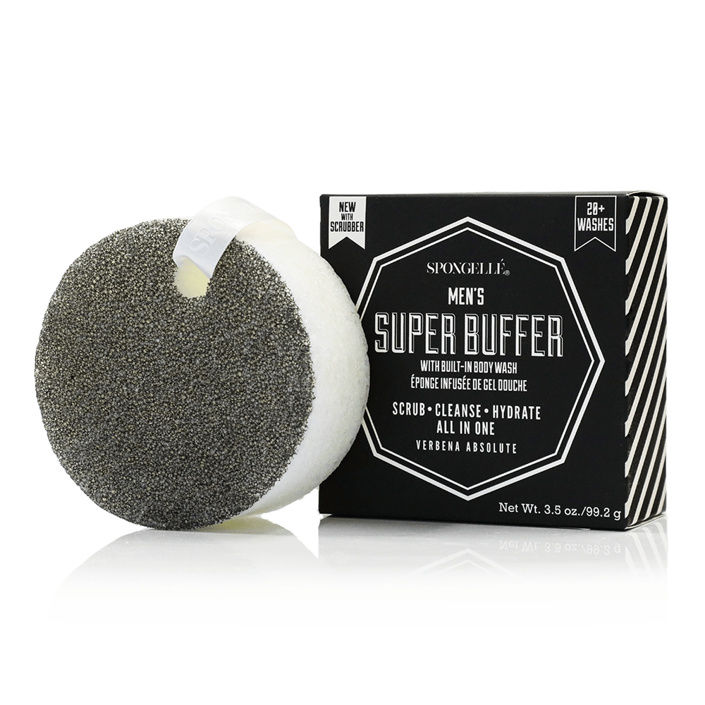 20+ Men's Super Buffer | Black Scrubber - themonogram manor 