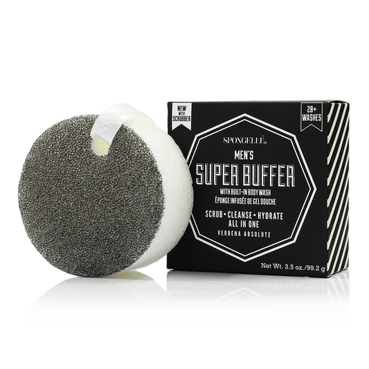 20+ Men's Super Buffer | Black Scrubber - themonogram manor 