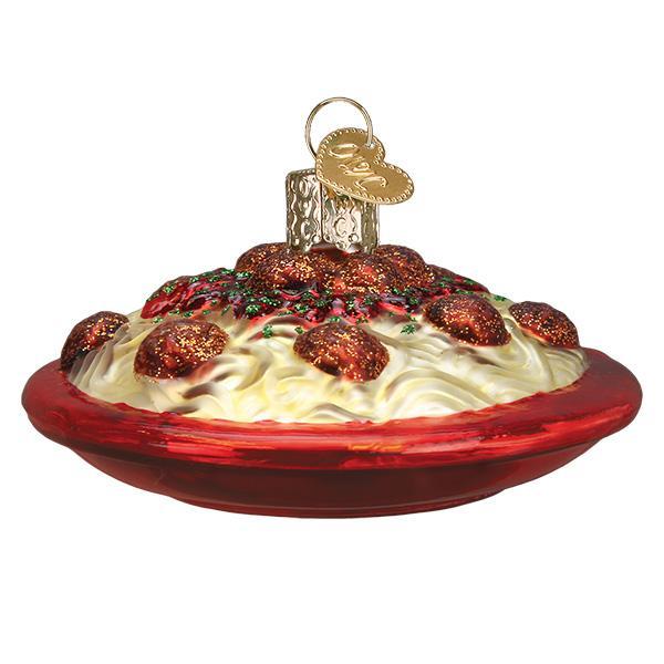 Spaghetti And Meatballs Ornament - themonogram manor 