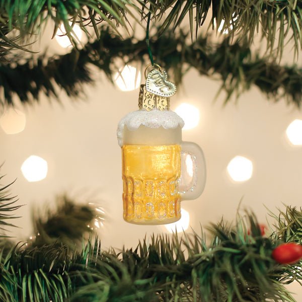 Mini Mug Of Beer Ornament - #themonogram manor #