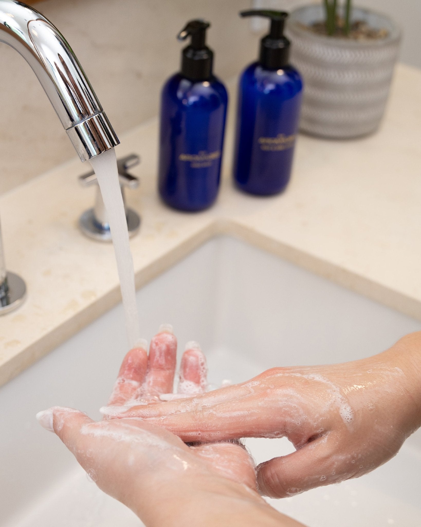 Blue Hand Wash - themonogram manor 