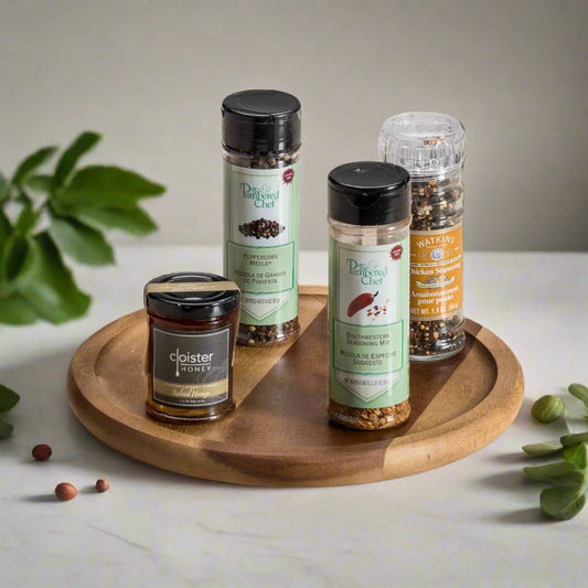 Round Lazy Susan - themonogram manor 