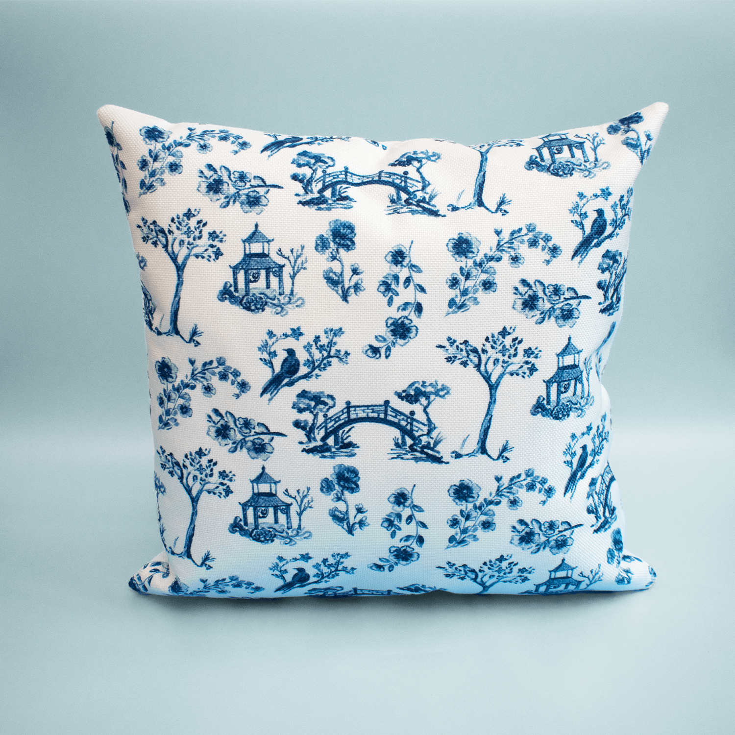 Chinoiserie Throw Pillow - themonogram manor 