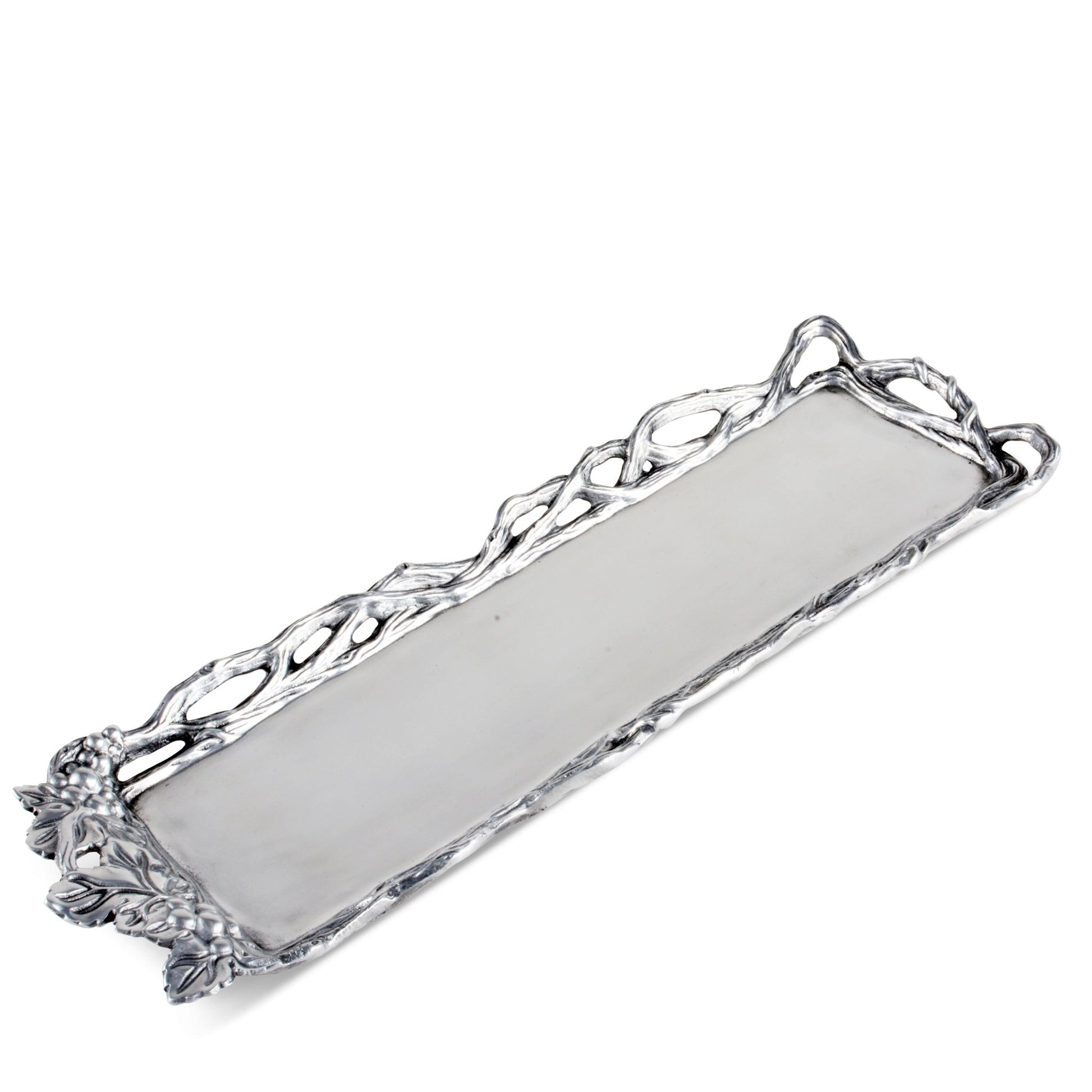 Grape Open Vine Oblong Tray - themonogram manor 