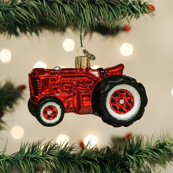 Old Farm Tractor Ornament - themonogram manor 