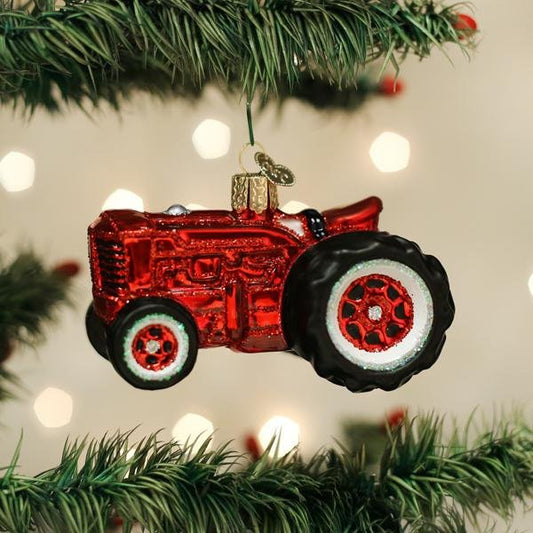 Old Farm Tractor Ornament - themonogram manor 
