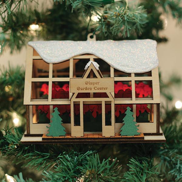 Ginger Garden Center Ornament - #themonogram manor #