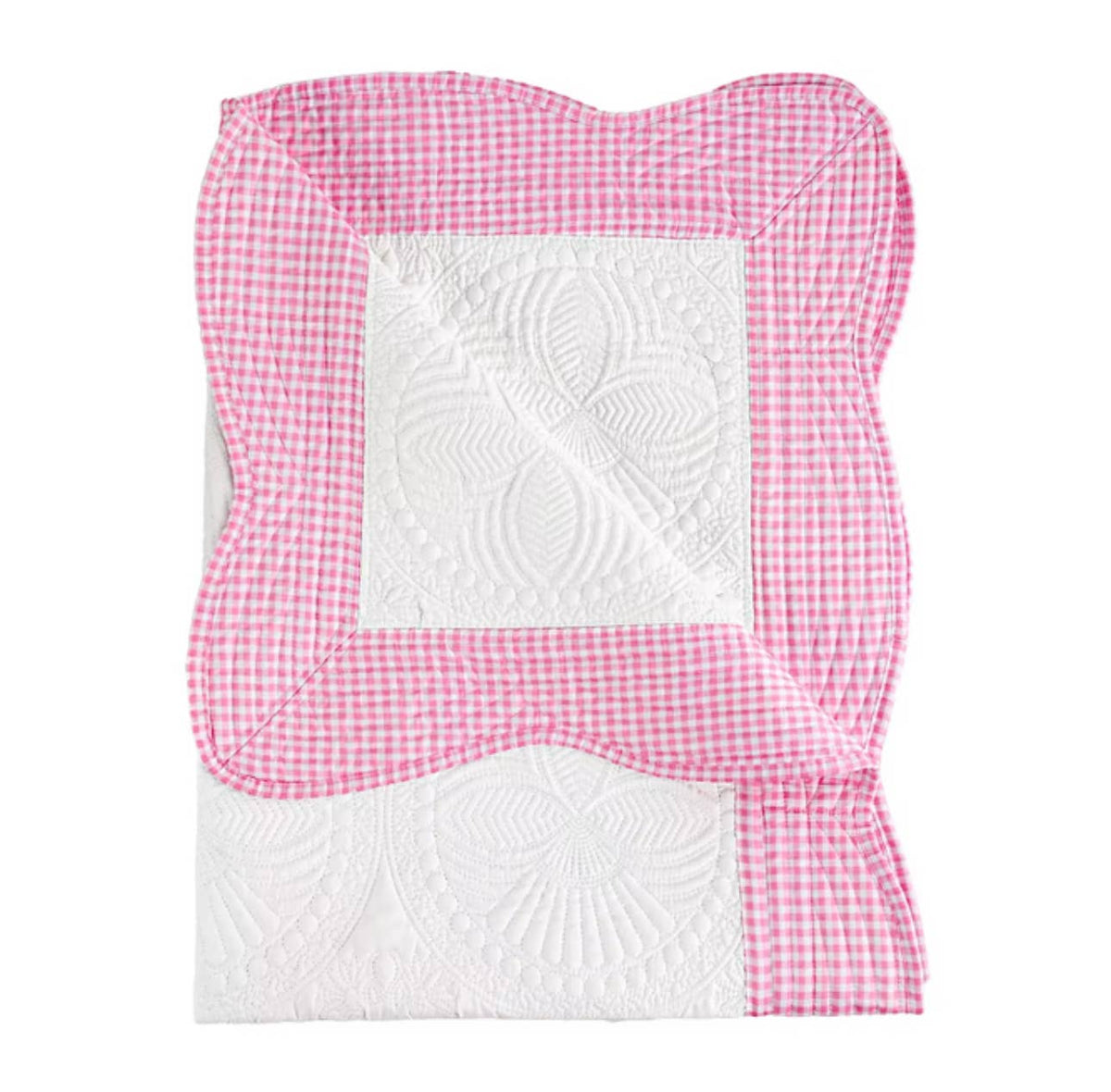 Heirloom Quilt - Baby Quilt Blanket Monogram - themonogram manor 