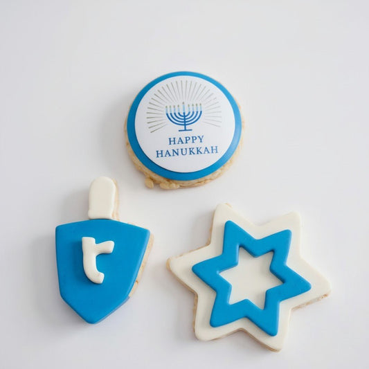 Hanukkah Assortment Rice Crispie Treats - themonogram manor 