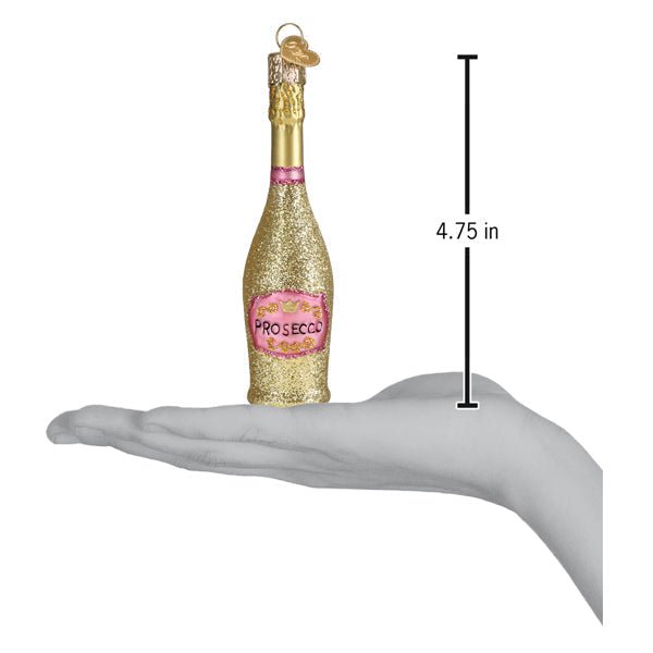Prosecco Bottle Ornament - #themonogram manor #