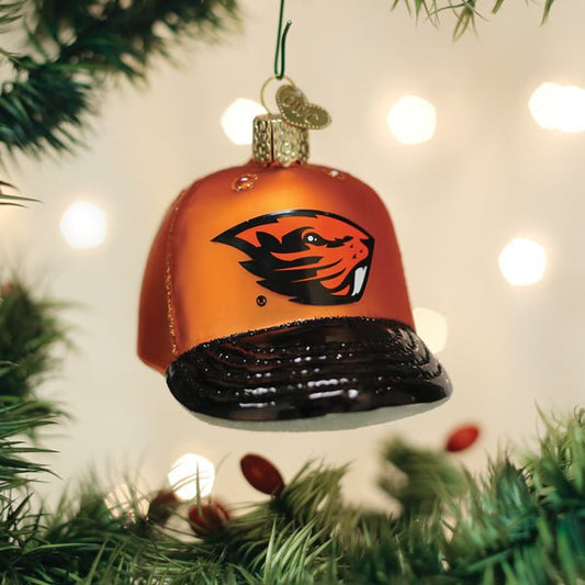 Oregon State Baseball Cap Ornament - themonogram manor 