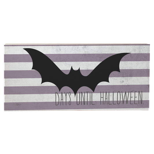 Days Until Halloween Wooden Home Decor