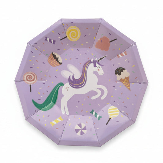Sweet Unicorn Small Plates (Set of 8)