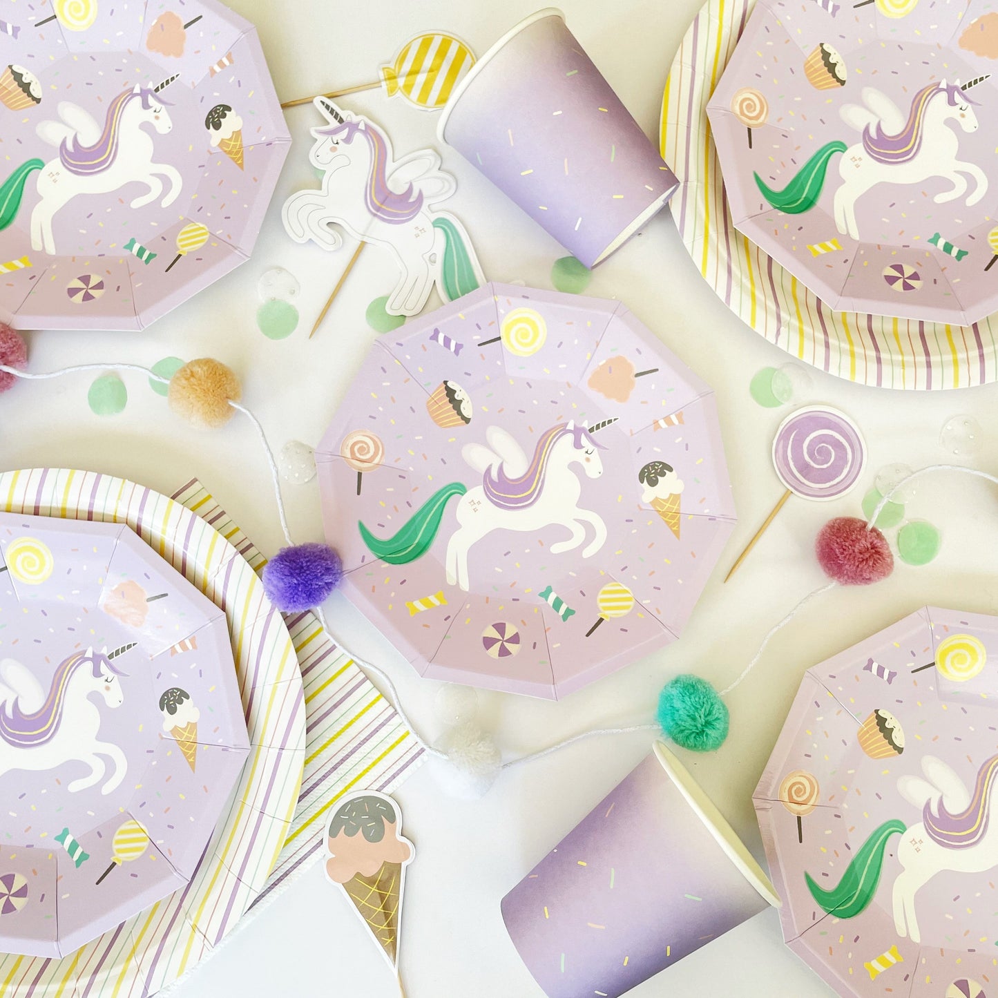 Sweet Unicorn Cups (Set of 8)