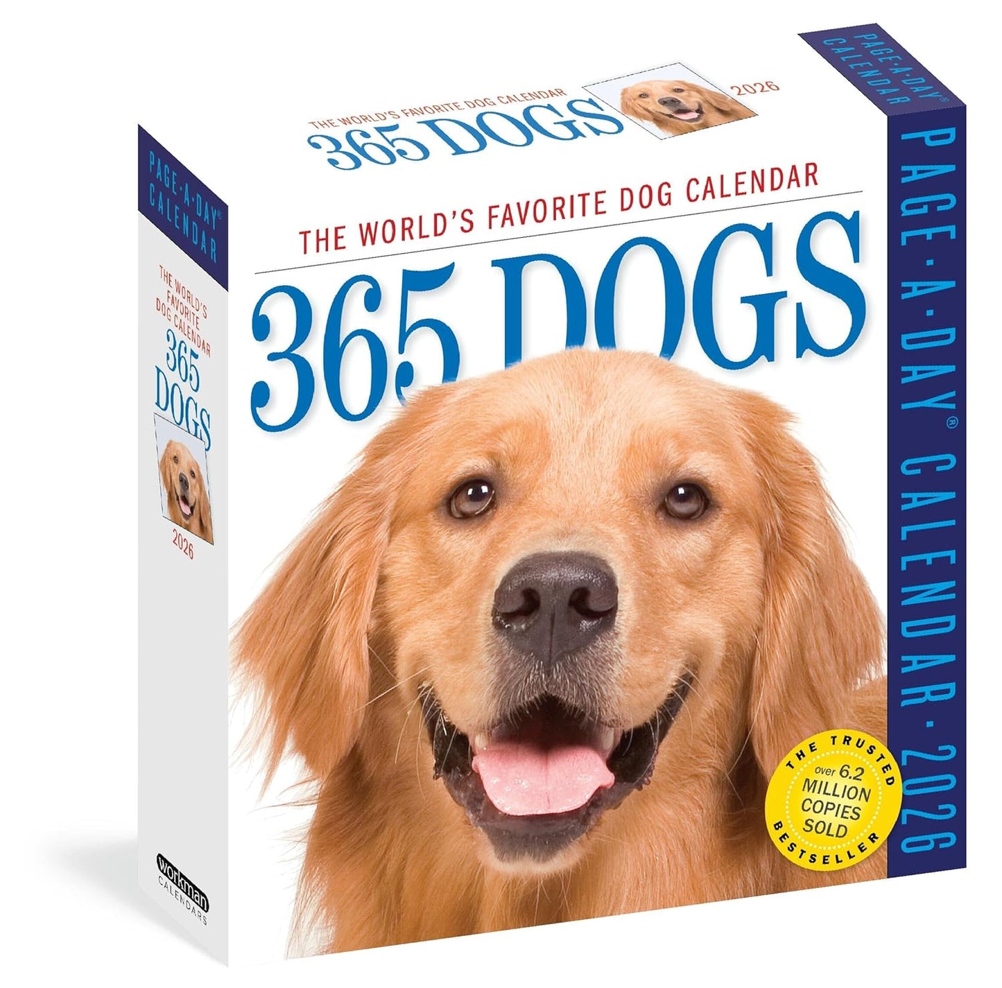 365 Dogs Page-A-Day Calendar 2026: The World's Favorite Dog Calendar